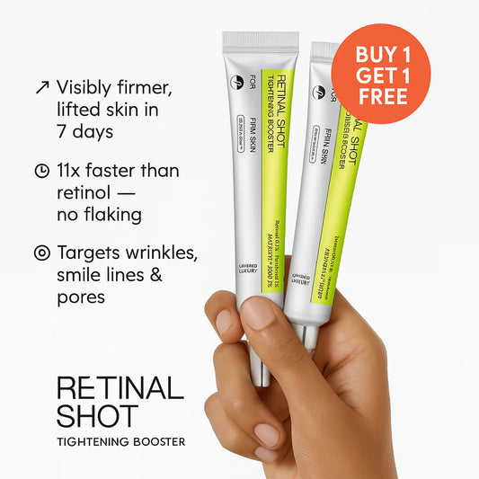 (Pack of 2 ) The Vita-A Retinal Shot with 0.1% Retinal, Matrixyl & Niacinamide for Wrinkles & Glow